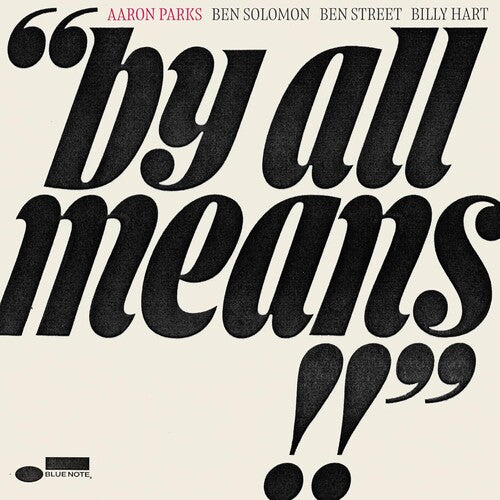 Aaron Parks- By All Means [ vinyl ]