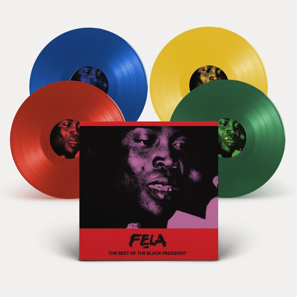 Fela Kuti- Best Of The Black President [Deluxe 4xLP] [ vinyl ]