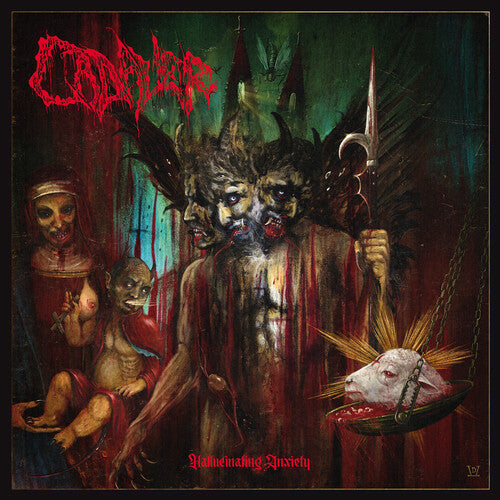 Cadaver- Hallucinating Anxiety - Marble [ vinyl ]