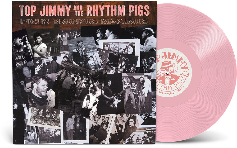 Top Jimmy & the Rhythm Pigs- Pigus Drunkus Maximus - Pink [Colored Vinyl] (Gate) (Pnk)