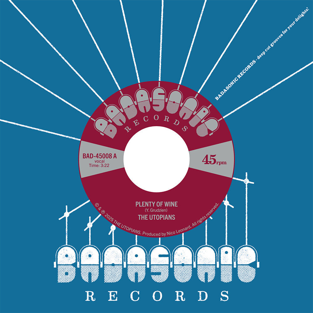 The Utopians- Plenty Of Wine [ vinyl ]