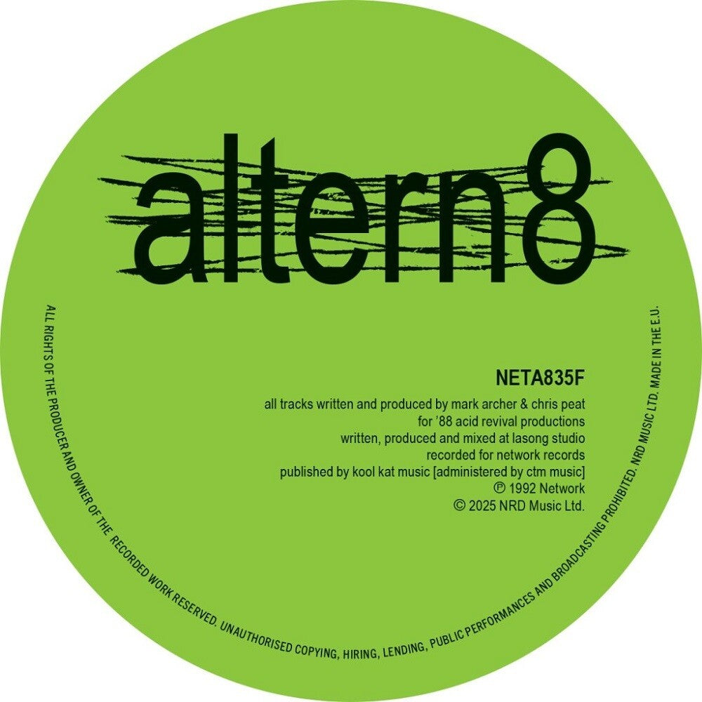 Altern 8- Frequency (2025 Remixes) [ vinyl ]