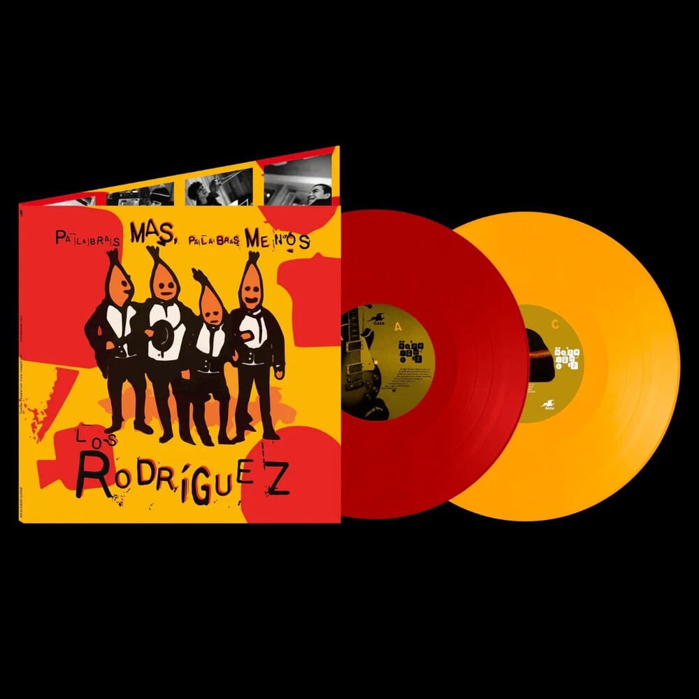 Los Rodriguez- Palabras Mas Palabras Menos - Yellow & Red Vinyl