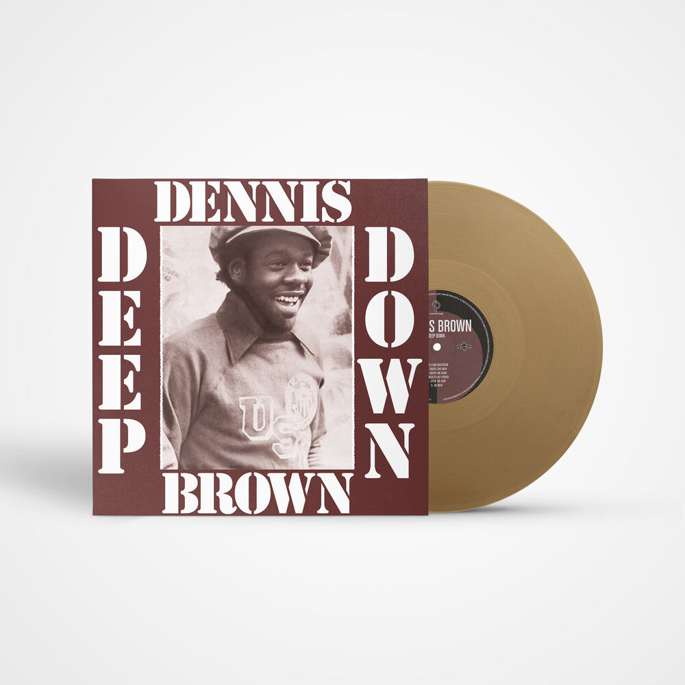 Dennis Brown- Deep Down [Gold Colored Vinyl] (50th Anniversary Remastered Reissue)