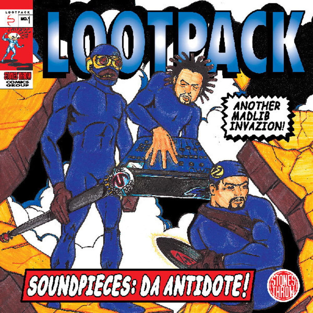 Lootpack- Soundpieces: Da Antidote (Blue) [Colored Vinyl] (Red) (Ylw)