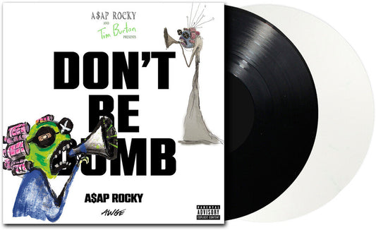 A$AP Rocky- Don't Be Dumb [Black and White] [ vinyl ]