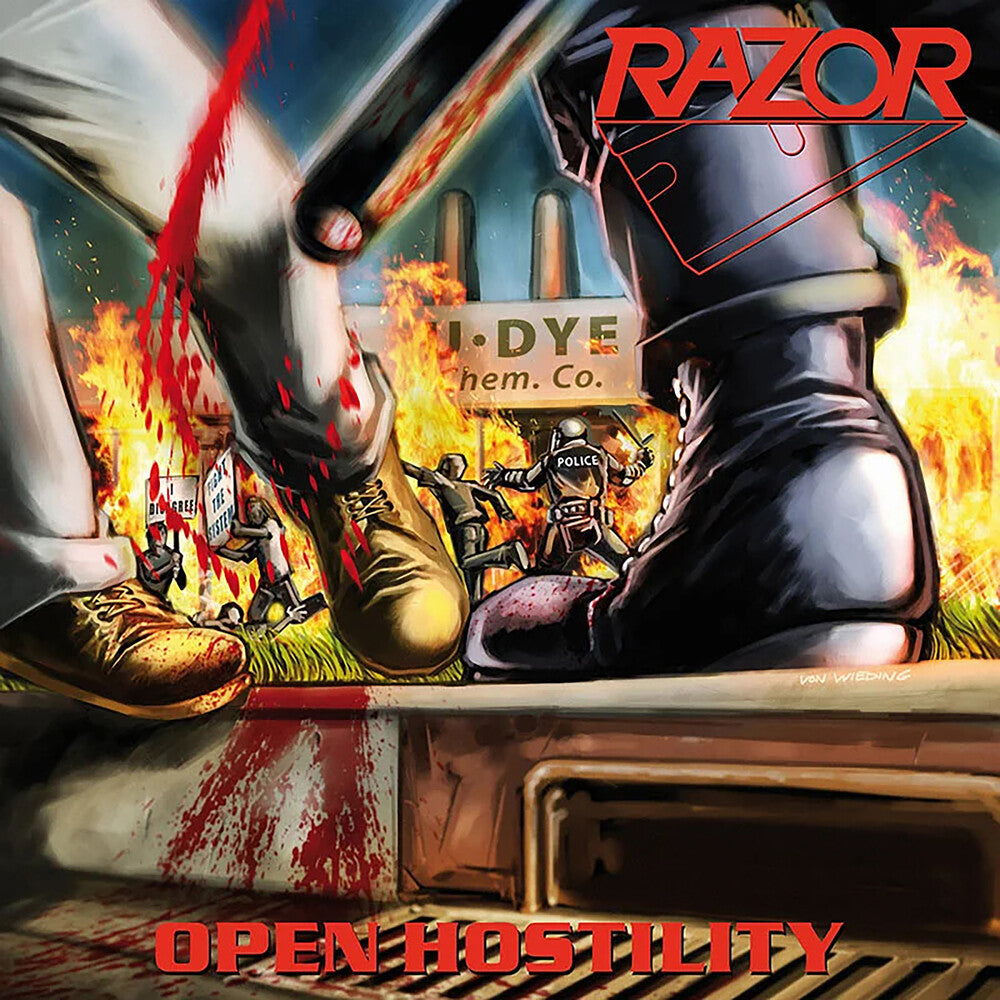 Razor- Open Hostility [Colored Vinyl] [Reissue]