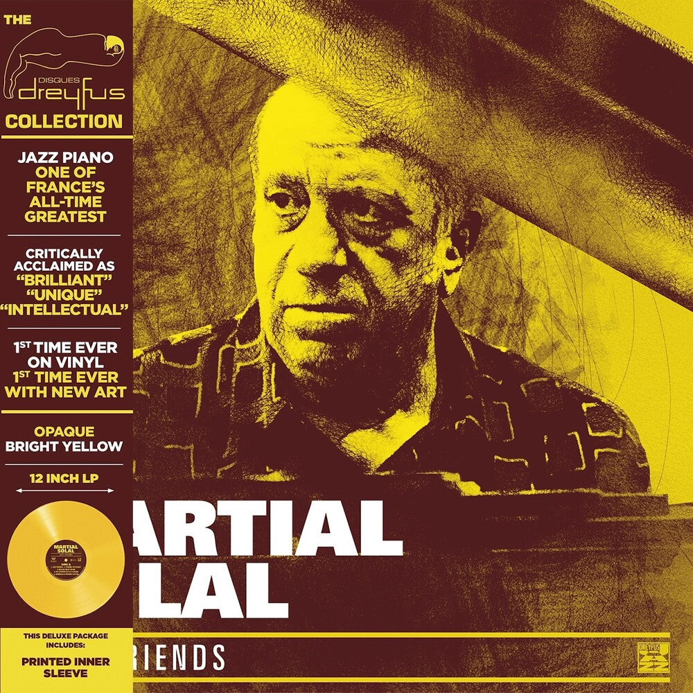 Martial Solal- Just Friends - Yellow [Colored Vinyl] [Deluxe] [Limited Edition] (Ylw)