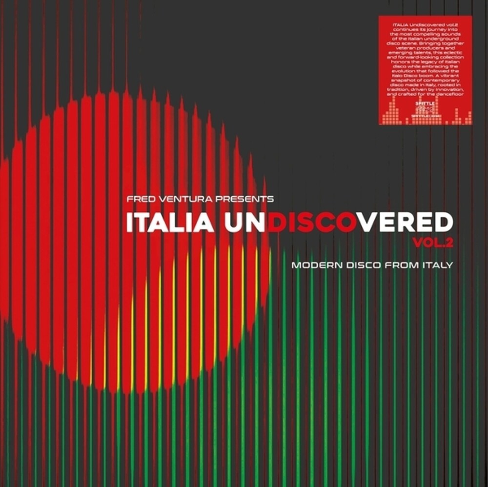 Fred Ventura Presents Italia Undisco Vered 2 / Var- Fred Ventura Presents Italia Undisco Vered, Vol. 2: Modern Disco From Italy [ vinyl ]