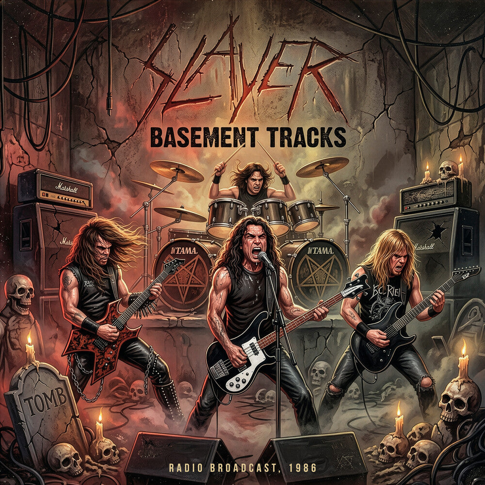 Slayer- Basement Tracks [Colored Vinyl] (Red) (PREORDER)