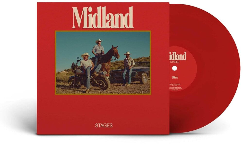 Midland- Stages [Clear Vinyl] (Red)
