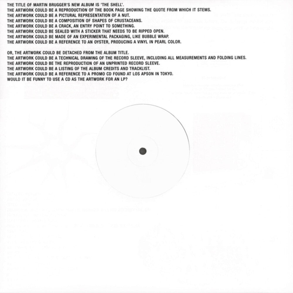 Martin Brugger- Shell [ vinyl ] (PREORDER)