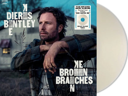 Dierks Bentley- Broken Branches (Indie Exclusive Milky Clear Vinyl)