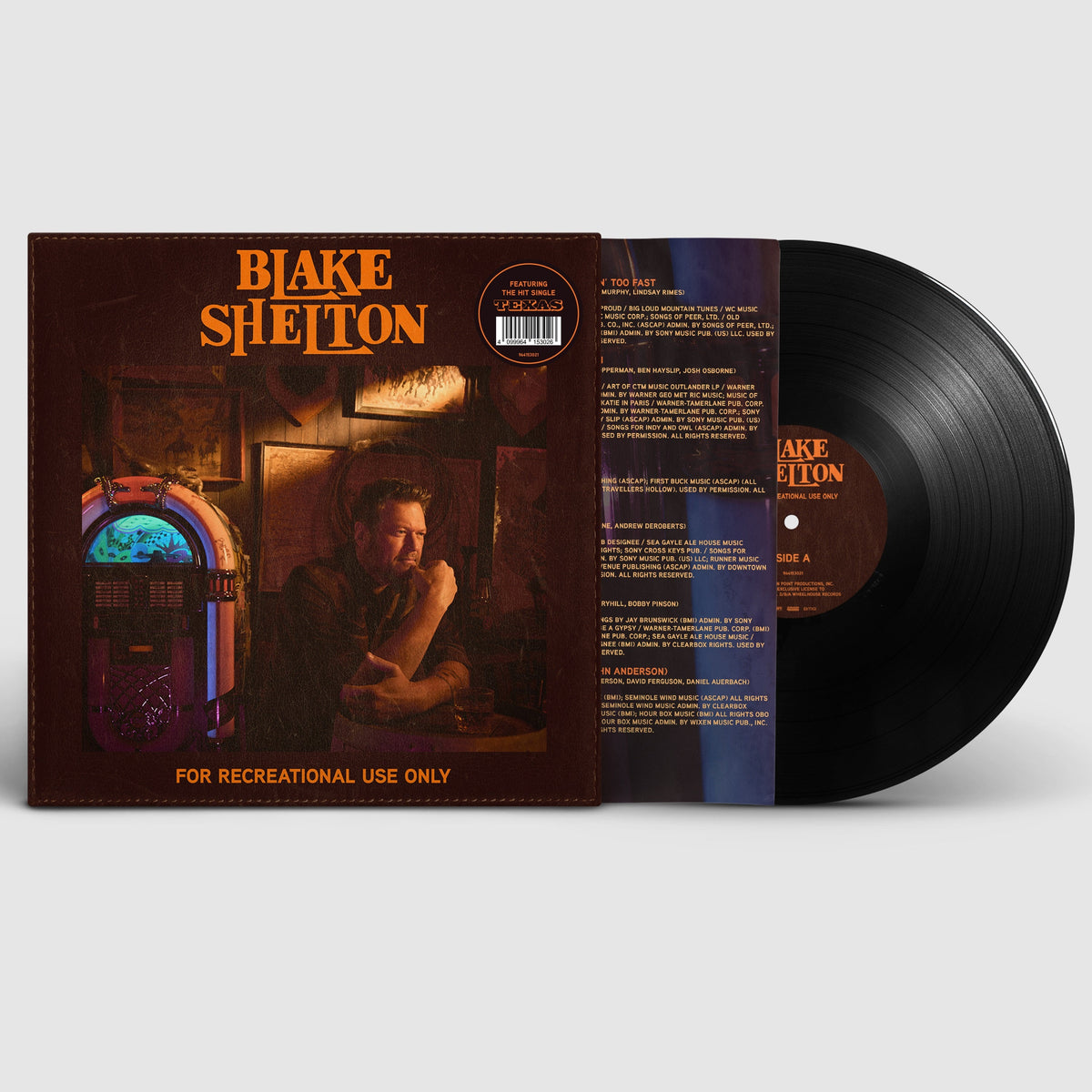 Blake Shelton- For Recreational Use Only [ vinyl ]