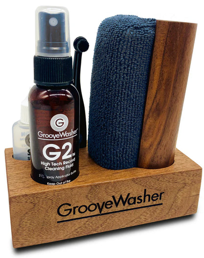 GrooveWasher Hardwood Display Block