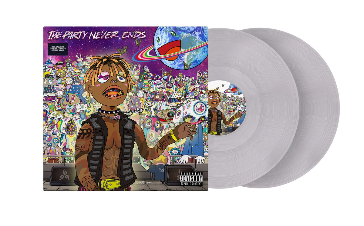 Juice Wrld- The Party Never Ends [Metallic Glacier 2 LP] (Indie Exclusive Vinyl)