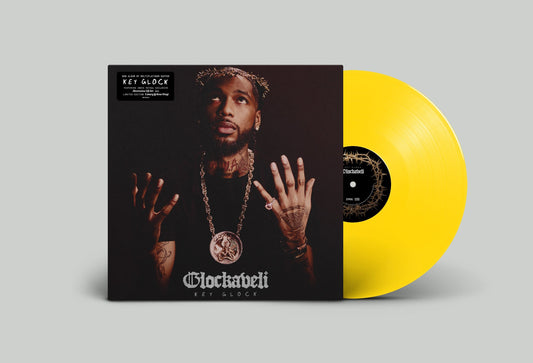 Key Glock- Glockaveli [Canary Yellow LP] [Alternate Cover] (Indie Exclusive Vinyl) (DAMAGED)