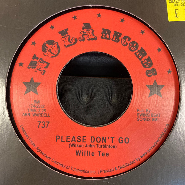 Willie Tee- Please Don't Go [ vinyl ]