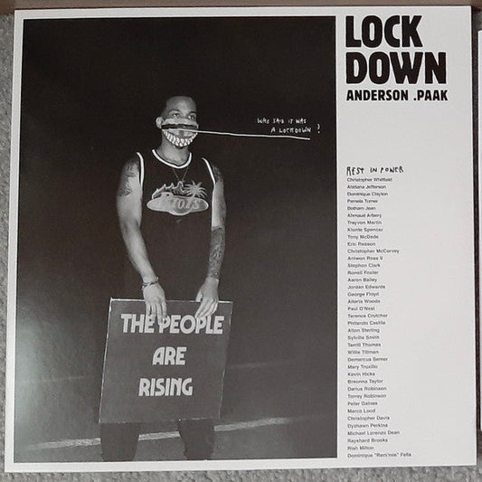 Anderson Paak- Lockdown (Pict) [ vinyl ]