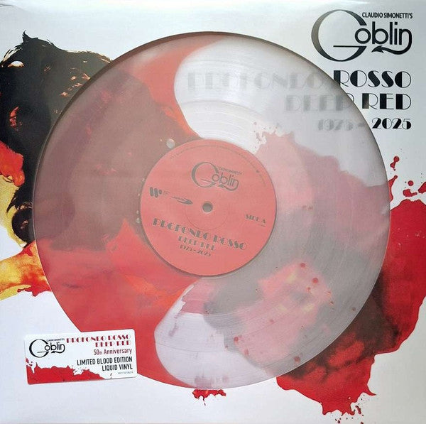 Claudio Simonetti/Goblin- Profondo Rosso (Original Soundtrack) - Ultra-Limited 'Blood Edition' Liquid Filled Vinyl