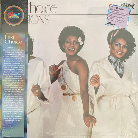 First Choice- Delusions - 180-Gram Clear Vinyl