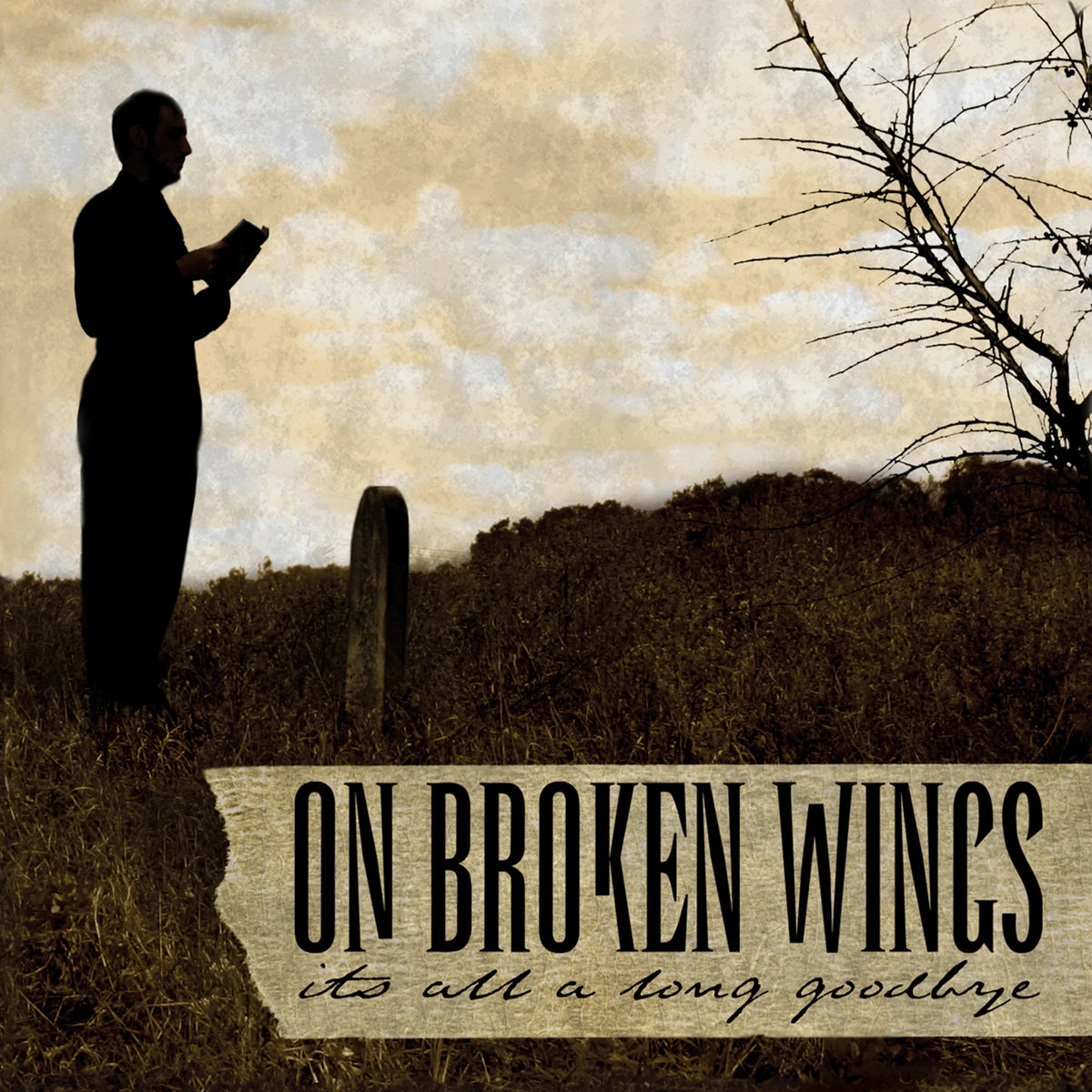 On Broken Wings- It's All A Long Goodbye (Neon Violet)(Daze Records) [ vinyl ]