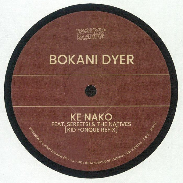 Bokani Dyer- Brownswood Remix Editions 001 [ vinyl ]