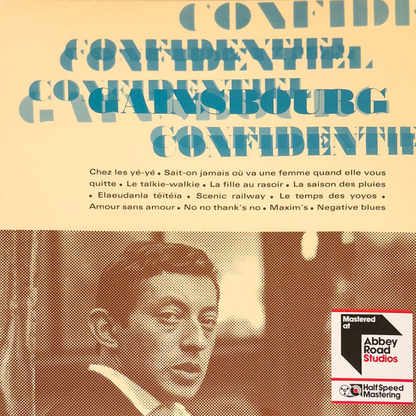Serge Gainsbourg- Confidentiel [ vinyl ]
