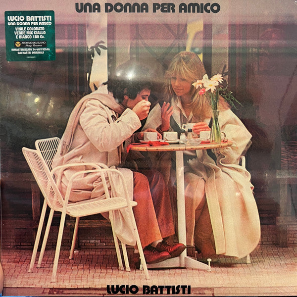 Lucio Battisti- Una Donna Per Amico - 180-Gram Green, Yellow & White Colored Vinyl