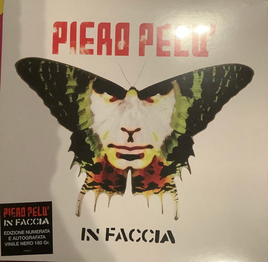 Piero Pelù- In Faccia [Autographed 180-Gram Black Vinyl]