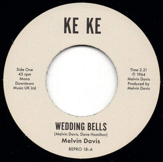 Melvin Davis- Wedding Bells / It's No News [ vinyl ]