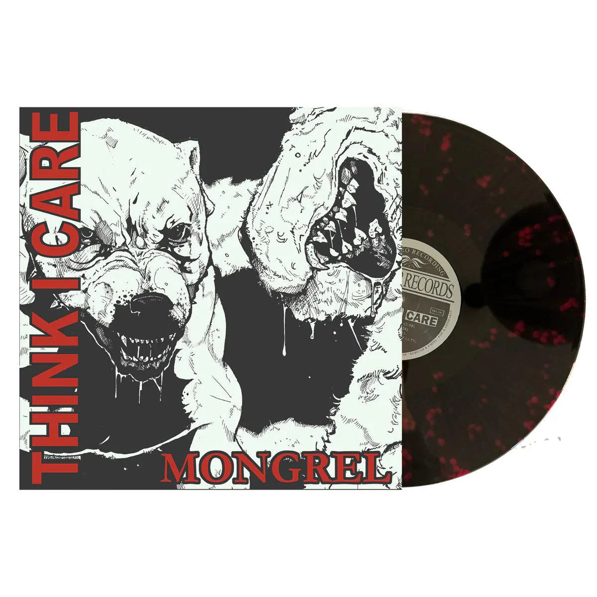 Think I Care- Mongrel (Black Ice w/Red Splatter) [ vinyl ]