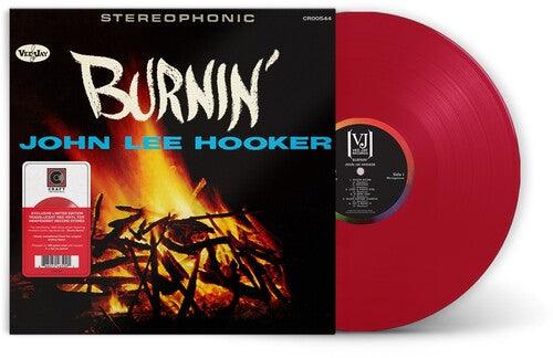 John Lee Hooker- Burnin' (60th Anniv) (Red Vinyl) (Indie Exclusive Vinyl)