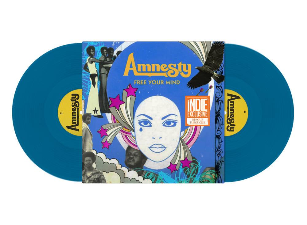 Amnesty- Free Your Mind [RSD Essential Indie Colorway Turquoise 2LP] [ vinyl ]
