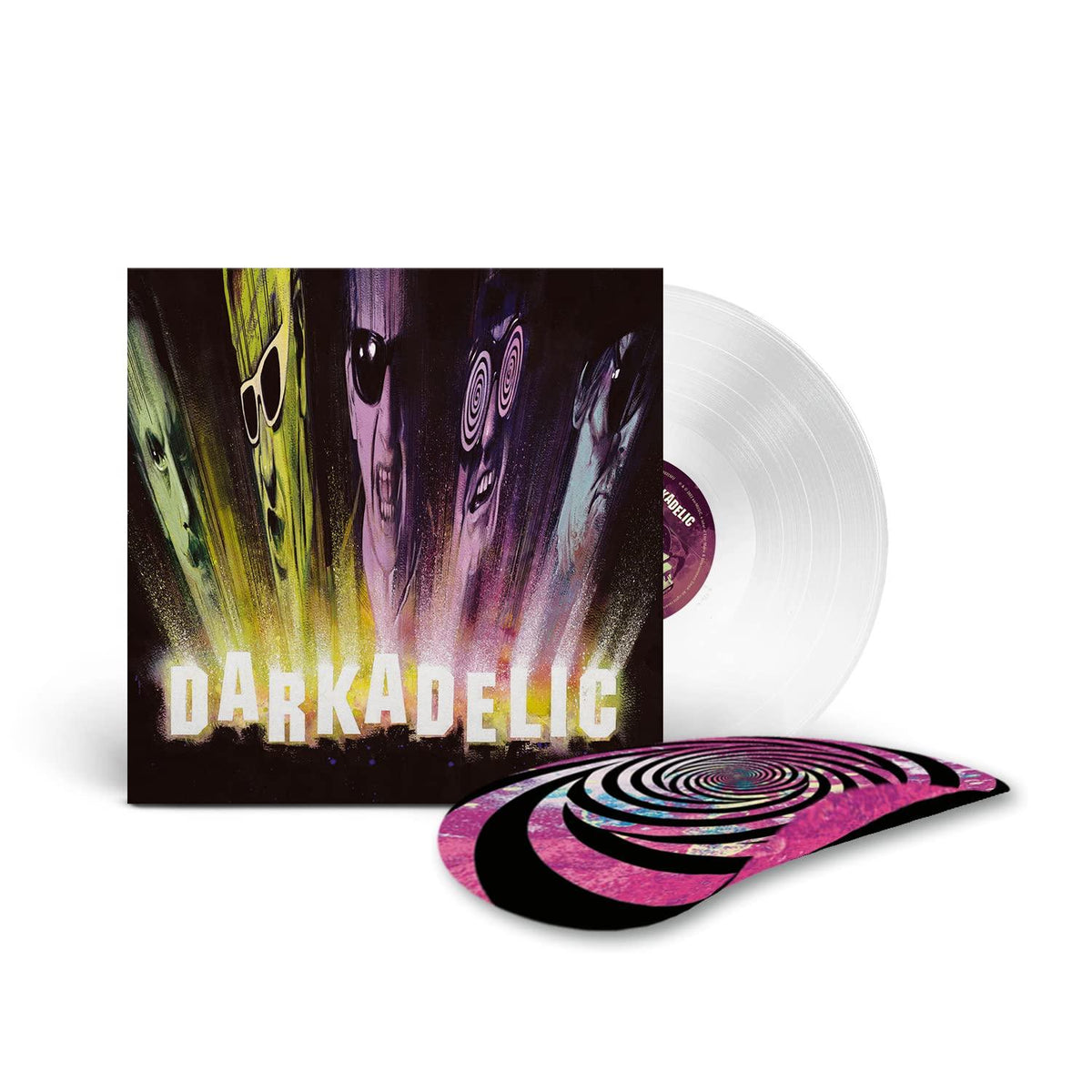 The Damned- Darkadelic (Transparent Vinyl w/Slipmat)
