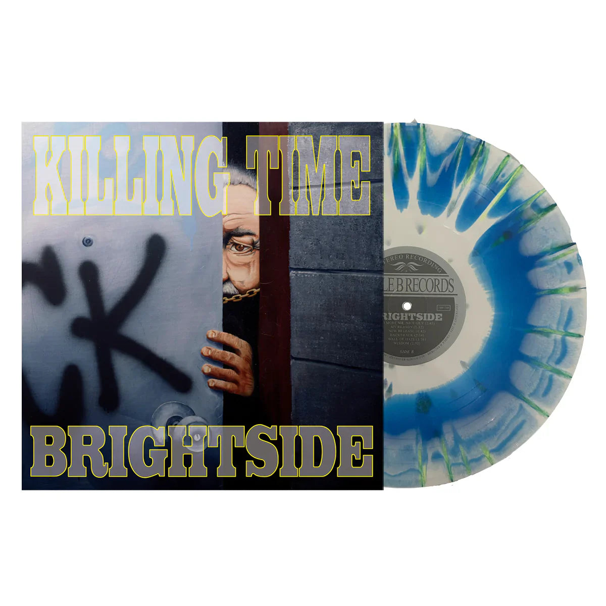 Killing Time- Brightside (Black Ice w/Yellow Splatter Vinyl)
