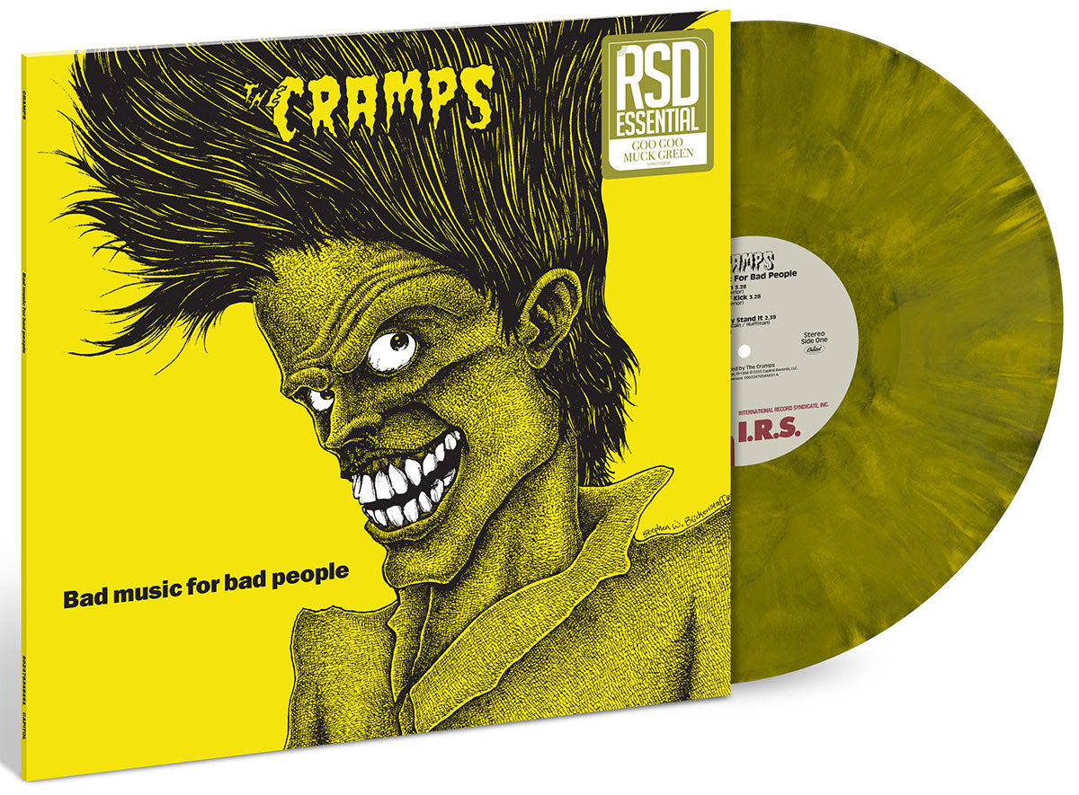 The Cramps- Bad Music For Bad People (RSD Essential Goo Goo Muck Green Vinyl)