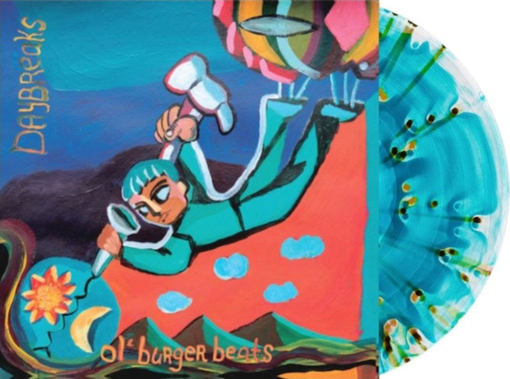 Ol' Burger Beats- Daybreaks (RSD Essential) (Ghostly Sea Blue w/ Black & Green Splatter Vinyl)