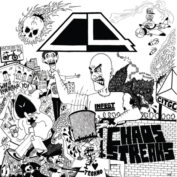 C4- Chaos Streaks (Gusher Poop w/ Corn Kernel Splatter Vinyl)